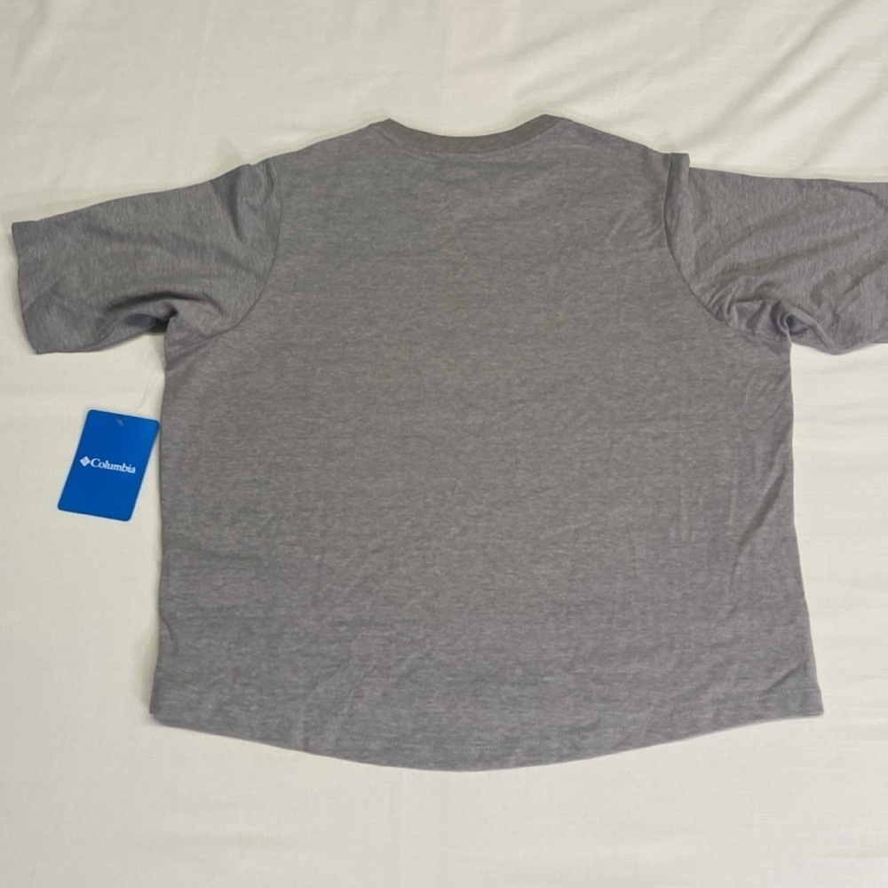 Columbia North Cascades Relaxed Tee Shirt Grey Size XS - Picture 12 of 12